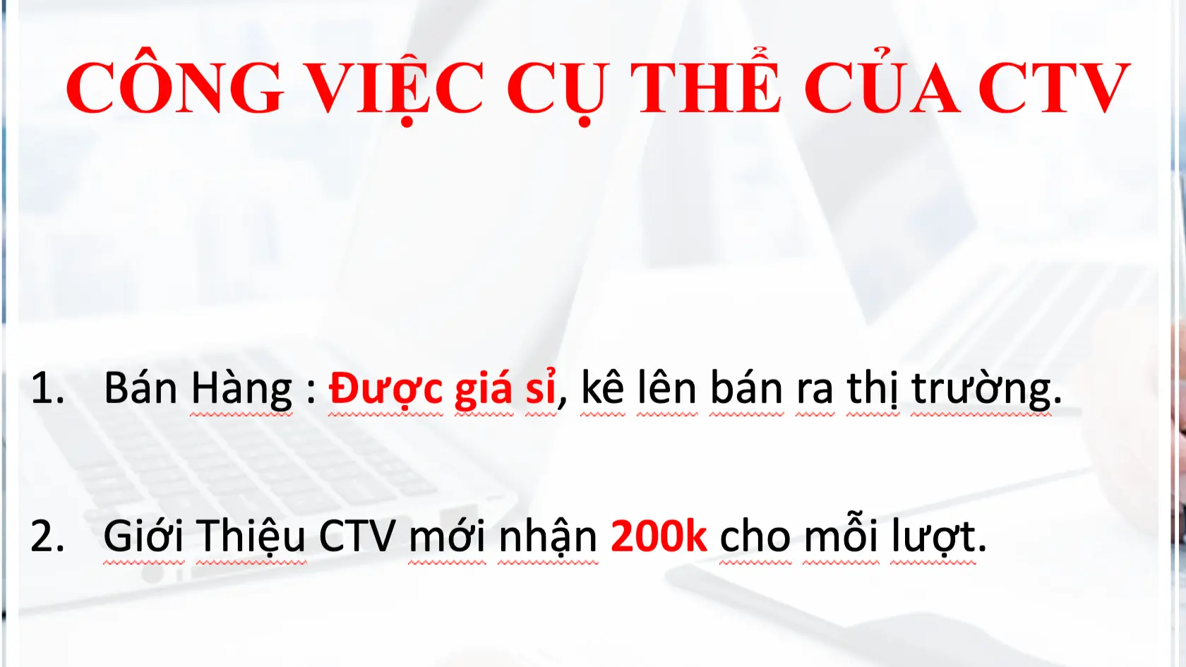 Tuyển CTV Làm việc online thu nhập cao