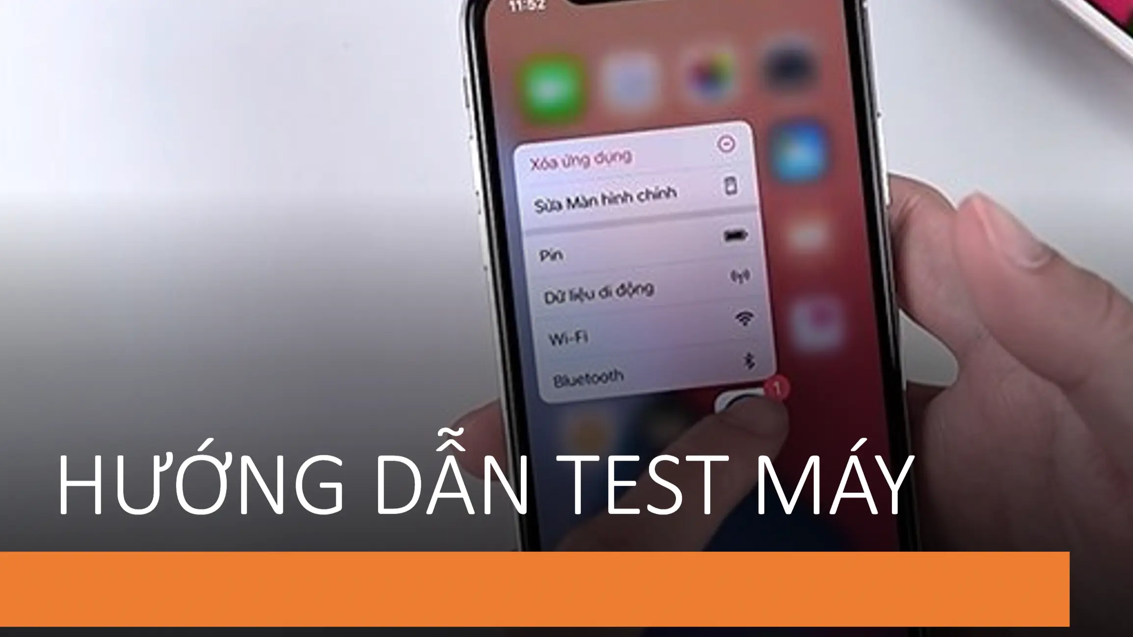 CÁC BƯỚC TEST MÁY DÀNH CHO CTV