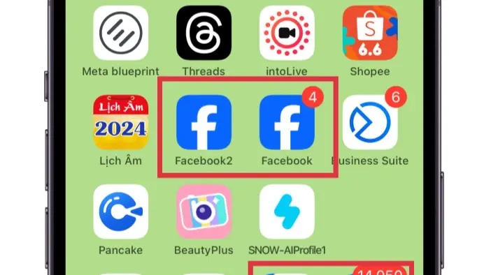 Cách nhân bản ứng dụng trên iPhone